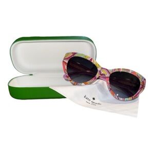Kate Spade NWT Vibrant Patterned Sunglasses